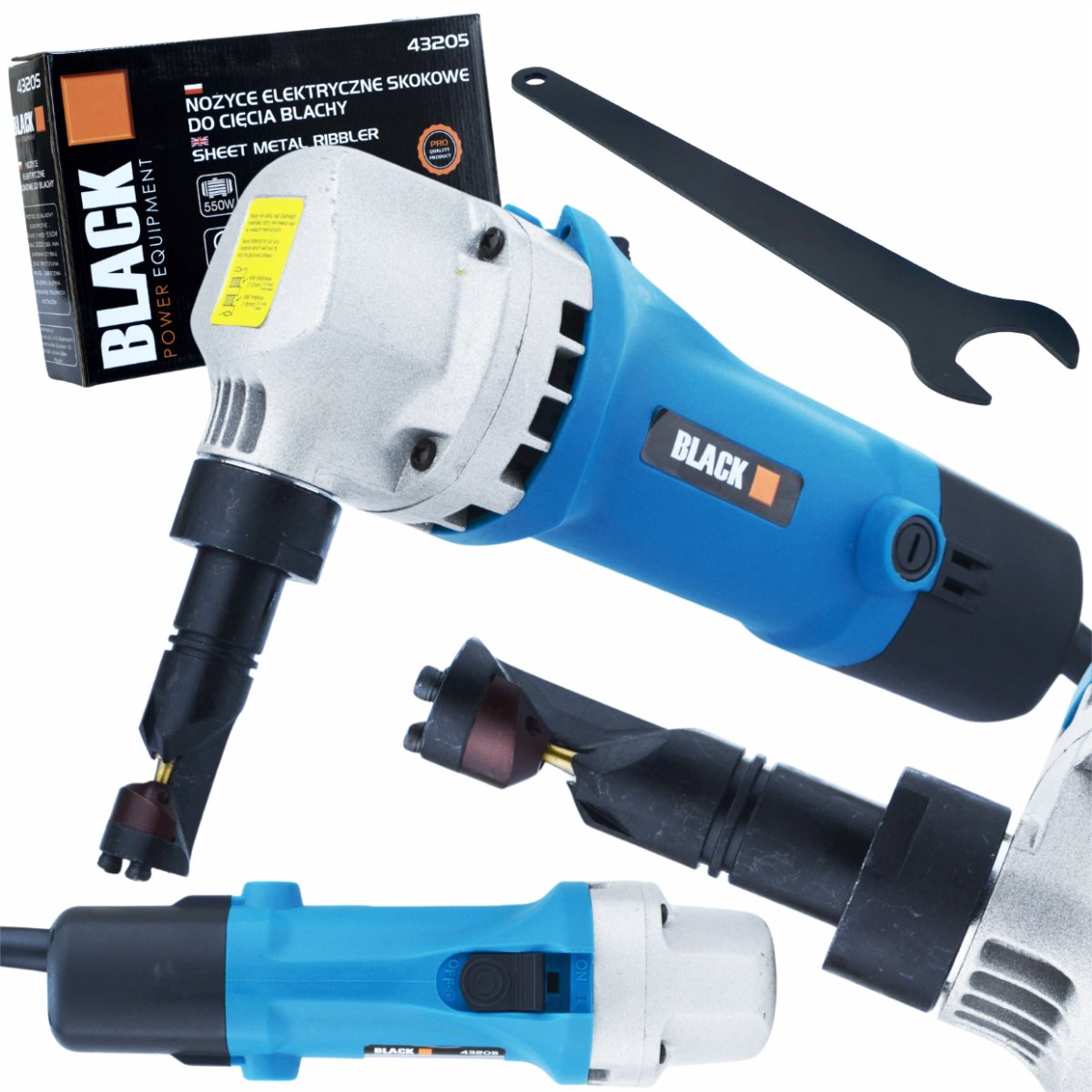 BLACK kaubamärgi lehtmetalli lõikur